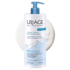 Uriage (Урьяж) Очищающий пенящийся крем для чувствительной кожи взрослых и детей 500 мл