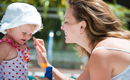 Встречаем летнее солнышко! Защита от солнца для детей